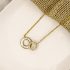 Collier Cercle en acier inoxydable